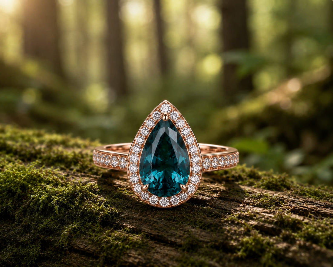 Teal Sapphire Ring_Ministry of Gems