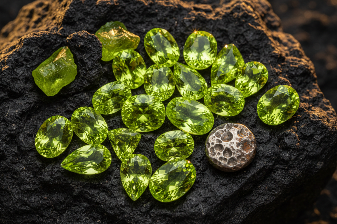 Peridots by Ministry of Gems