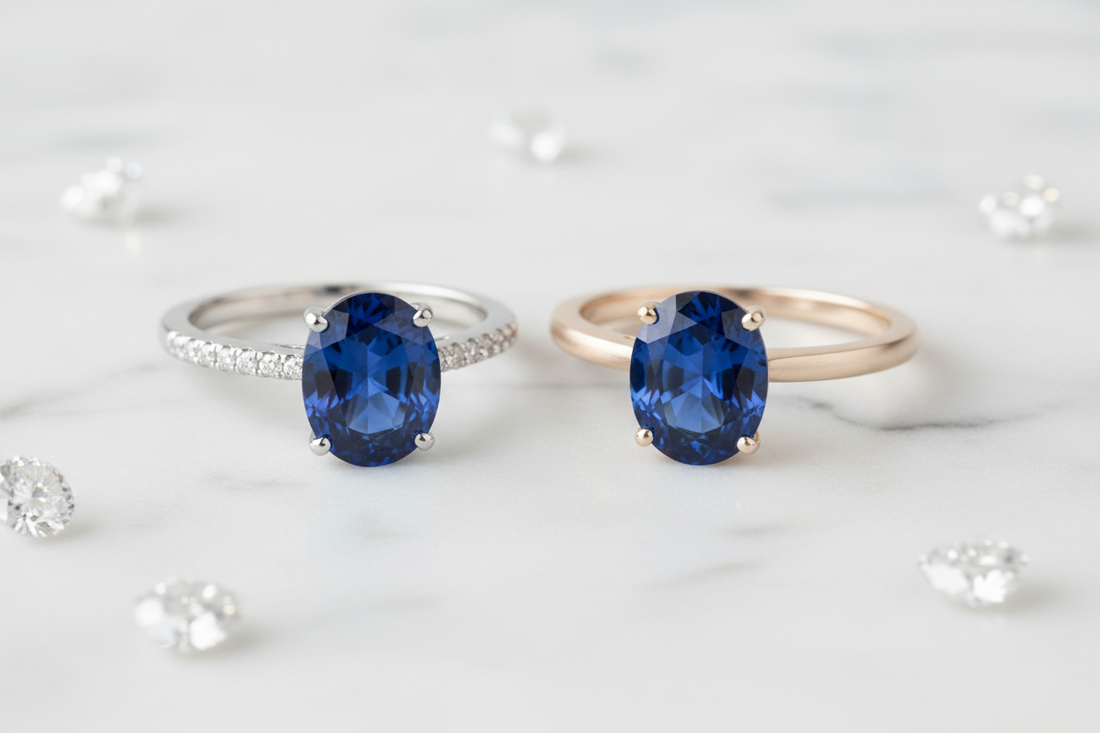 Platinum & White Gold by Ministry of Gems