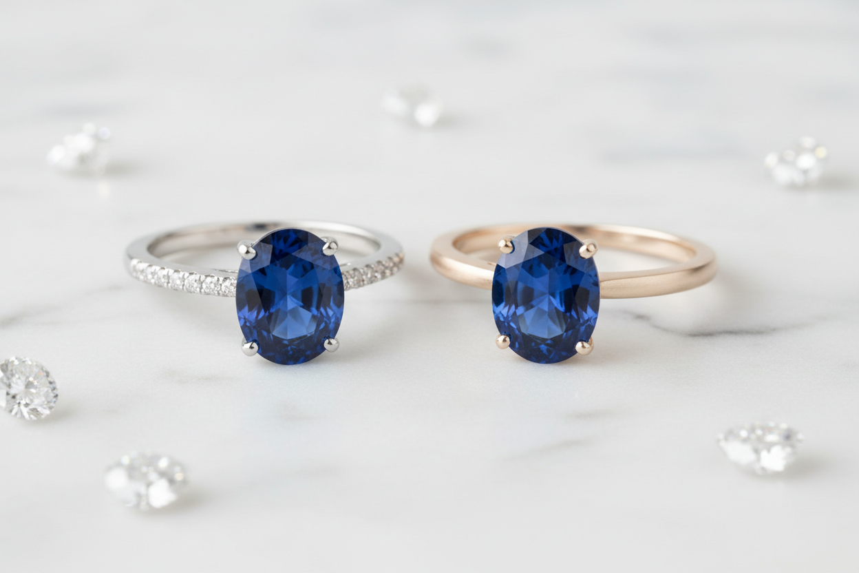 Platinum & White Gold by Ministry of Gems