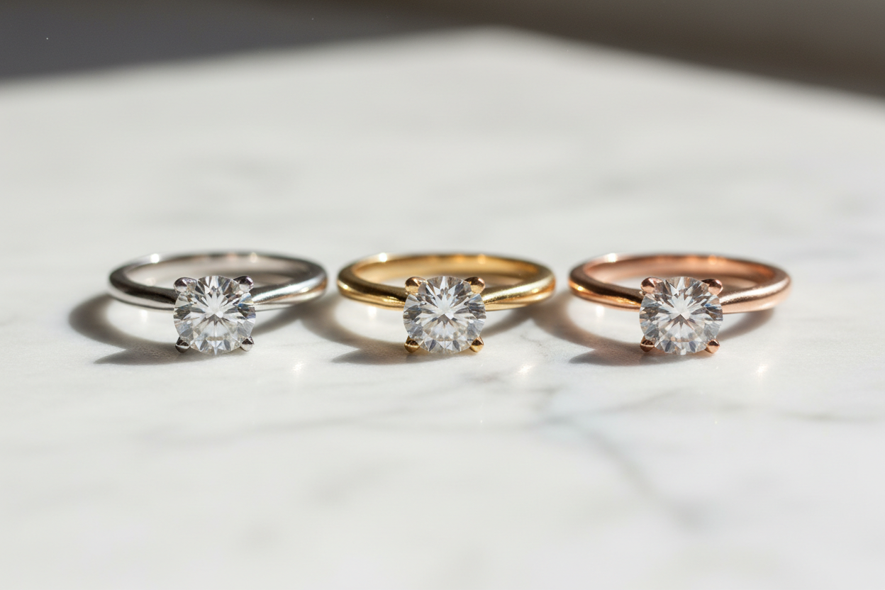 Gold Rings by Ministry of Gems