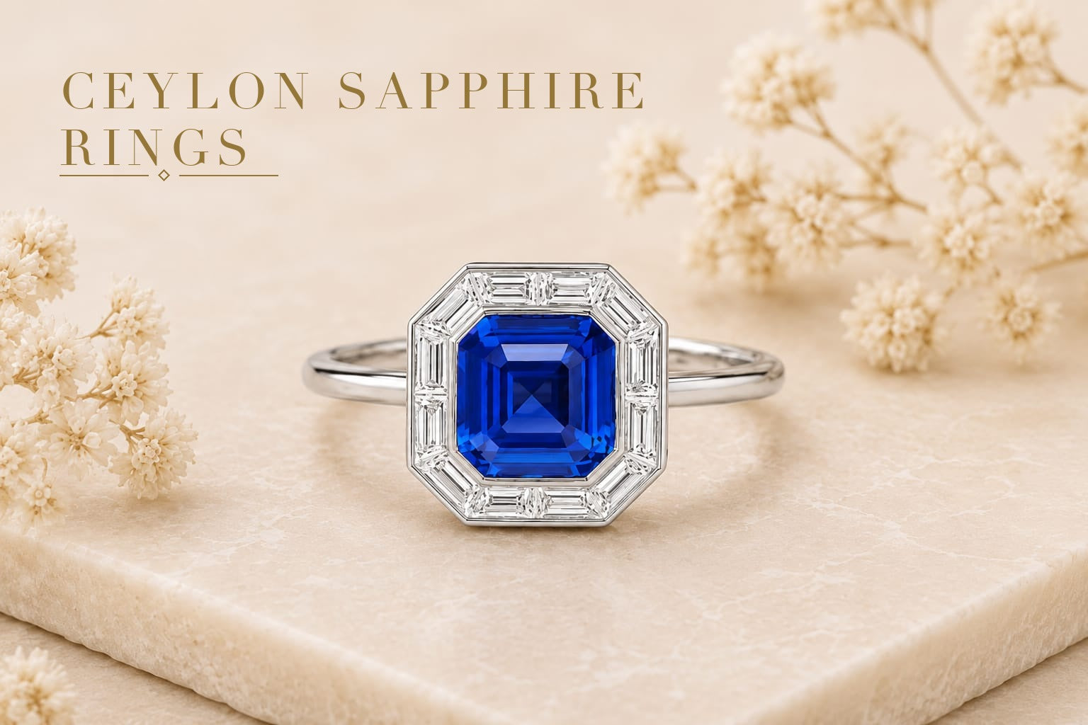 Ceylon Sapphire Rings
