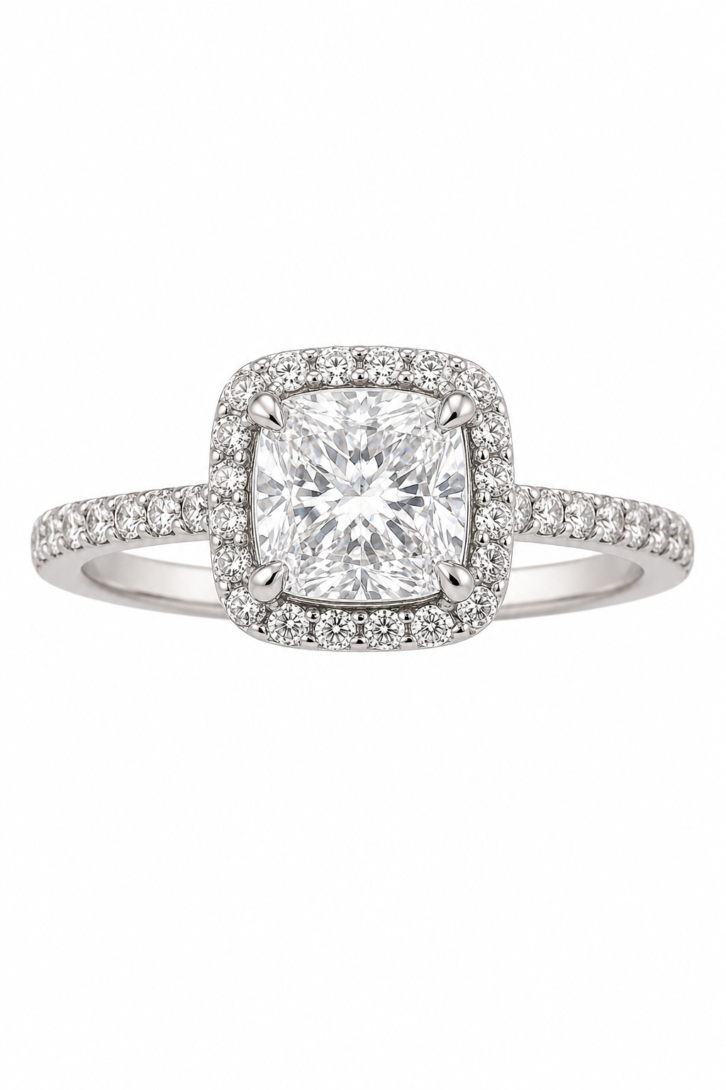 Elegance Bright Diamond Gold Ring — Ministry of Gems