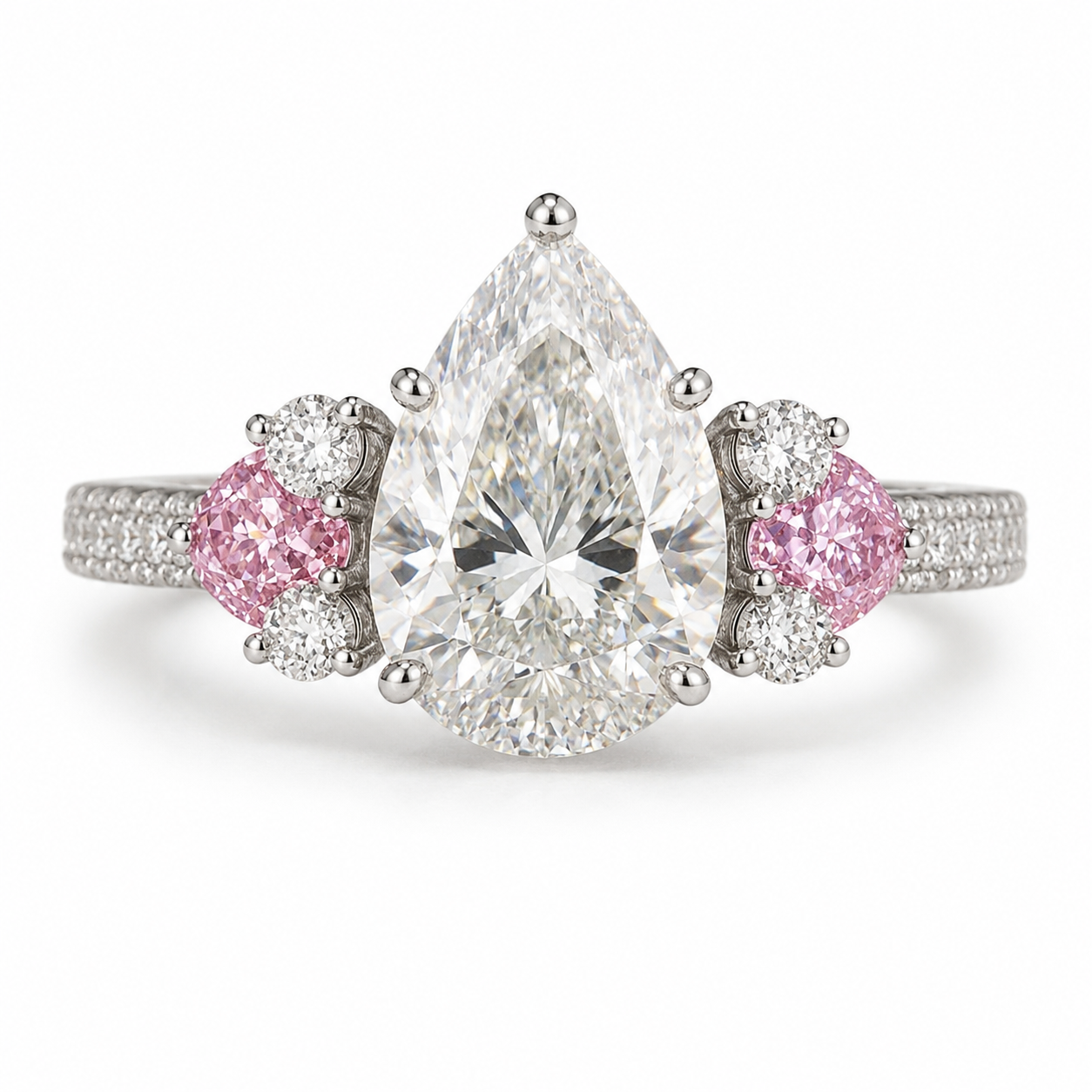 Diamond Fantasy Ring — Ministry of Gems exclusive design