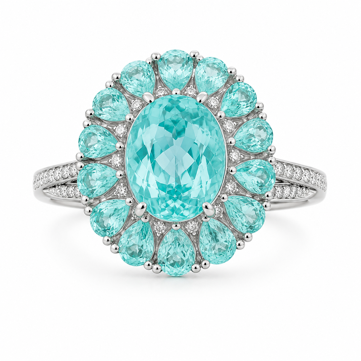 Paraiba Flower — Ministry of Gems exclusive design