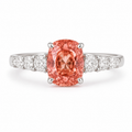 2.5ct Padparadscha Ring — Ministry of Gems exclusive design
