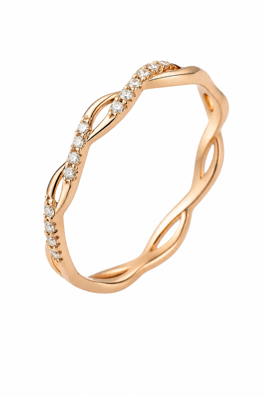 Liana — Woven Gold Band — Ministry of Gems