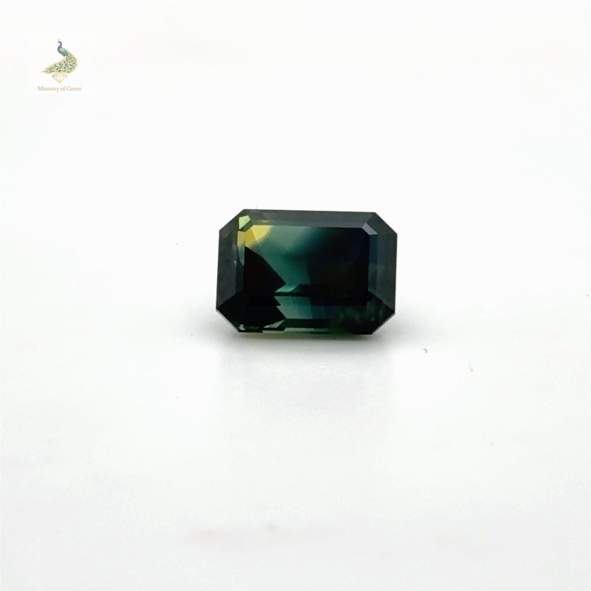 2.01ct Parti Sapphire Green/Yellow — Ministry of Gems