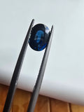 Blue Australian Sapphire 1.25ct Round — Ministry of Gems