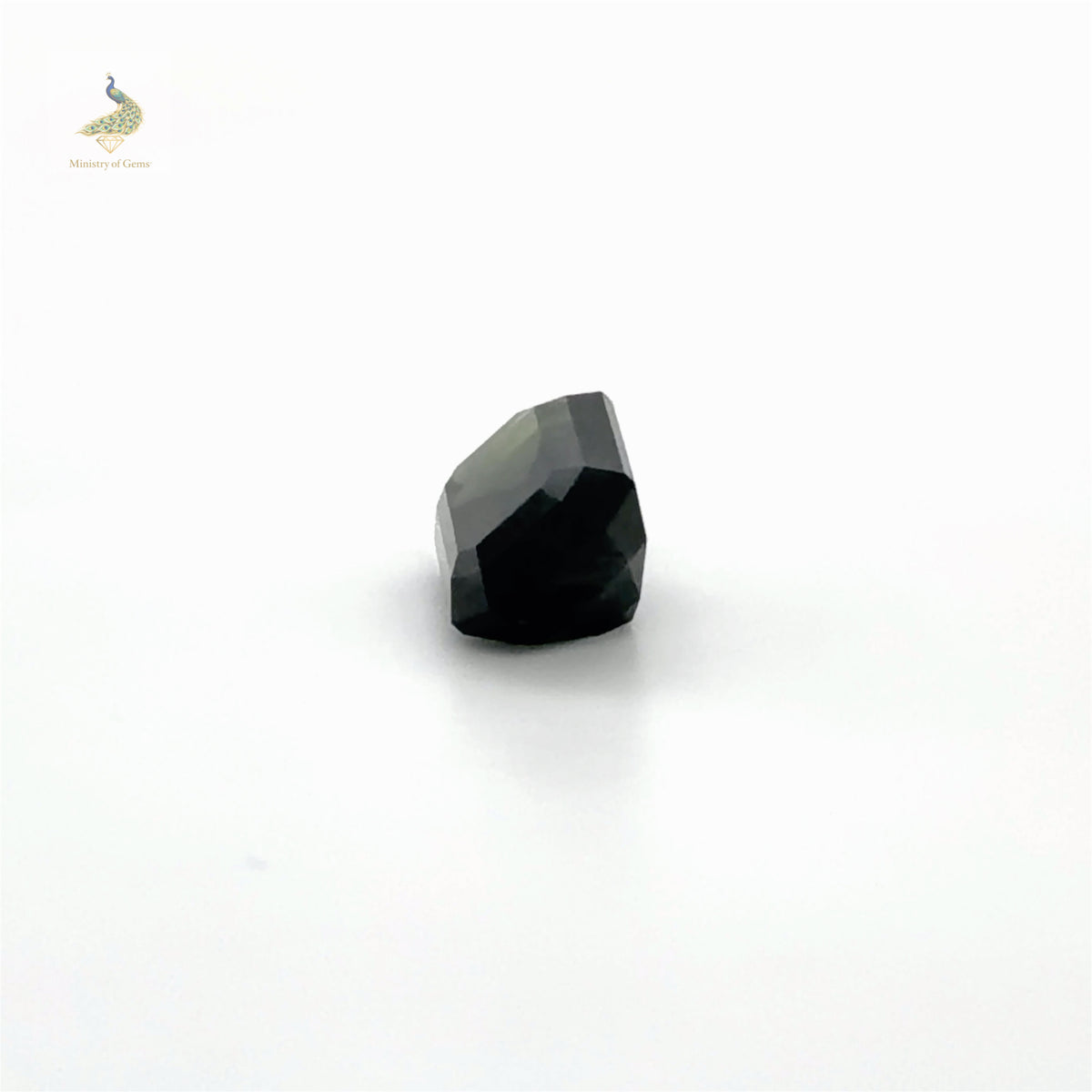 2.85ct Emerald Cut Teal Blue Sapphire - Loose Stone