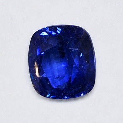 Natural royal blue sapphire 2.25ct — actual stone — Ministry of Gems