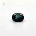 3.18ct Elongated Cushion Teal Blue