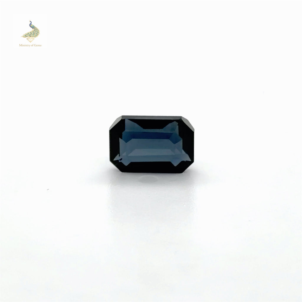 2.10ct Emerald Cut Blue Spinel - Loose Gems