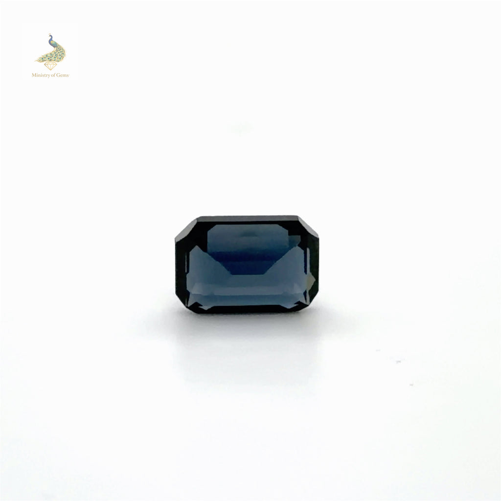 2.10ct Emerald Cut Blue Spinel - Loose Gems