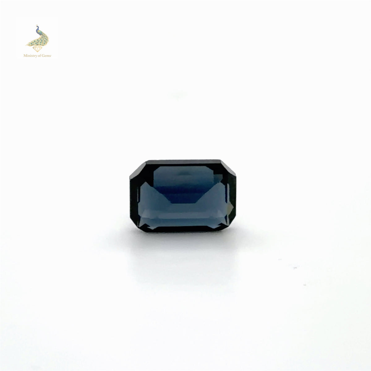 2.10ct Emerald Cut Blue Spinel - Loose Gems