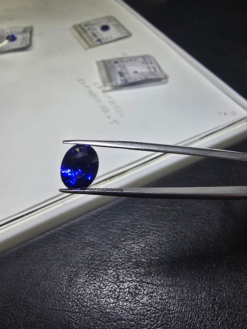Royal Blue Ceylon Sapphire 3.44ct Oval — Ministry of Gems