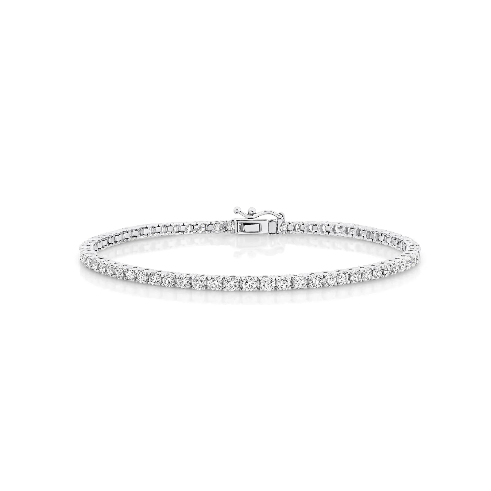 Petite Diamond Tennis Bracelet — Ministry of Gems exclusive design