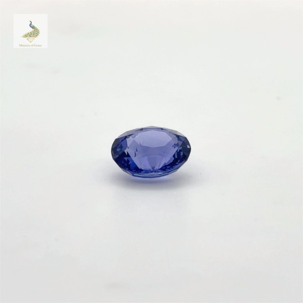 1.80ct Purple/Blue Oval Colour Changing Sapphire