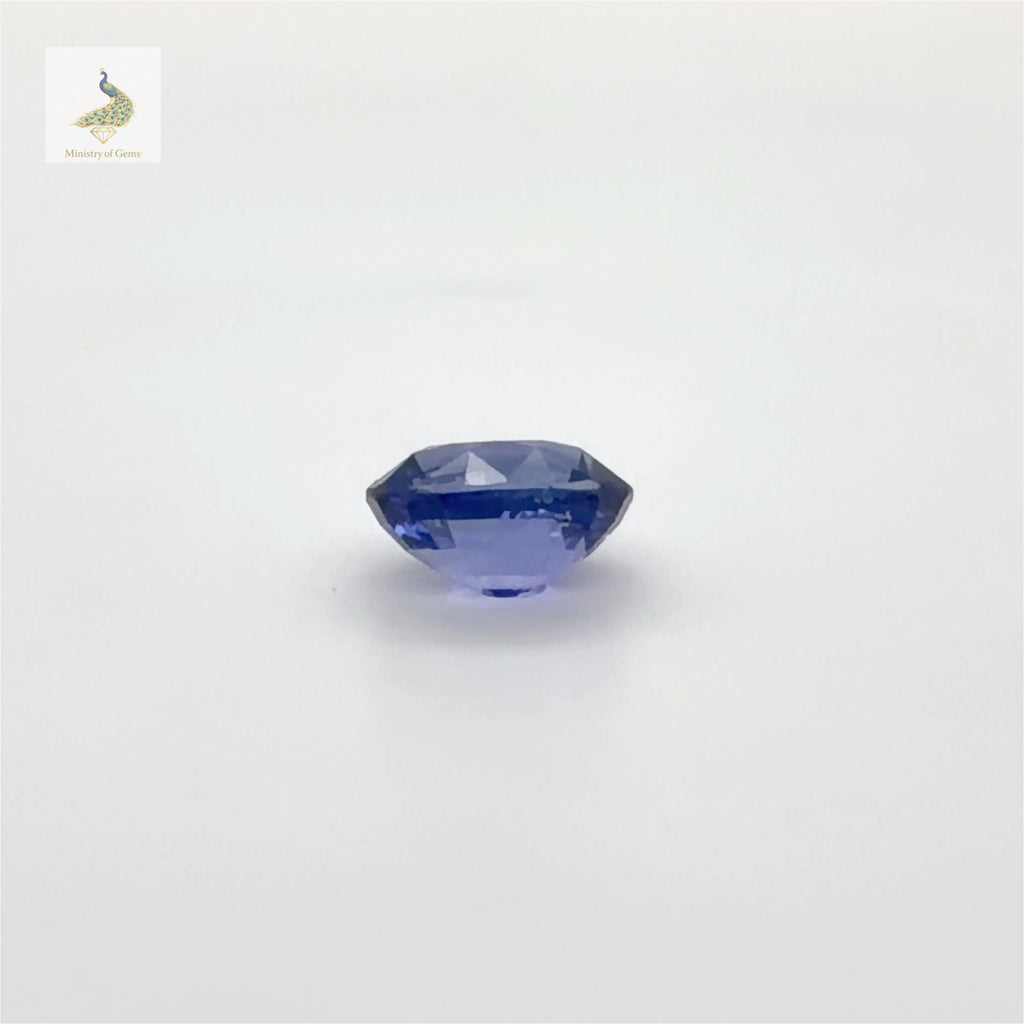1.80ct Purple/Blue Oval Colour Changing Sapphire