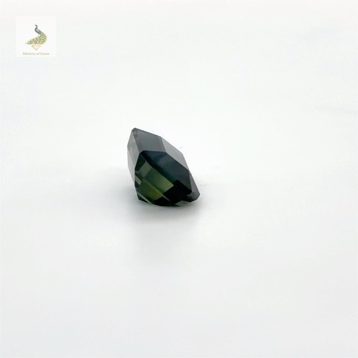 2.25ct Emerald Cut Blue Teal Sapphire - Loose Gem
