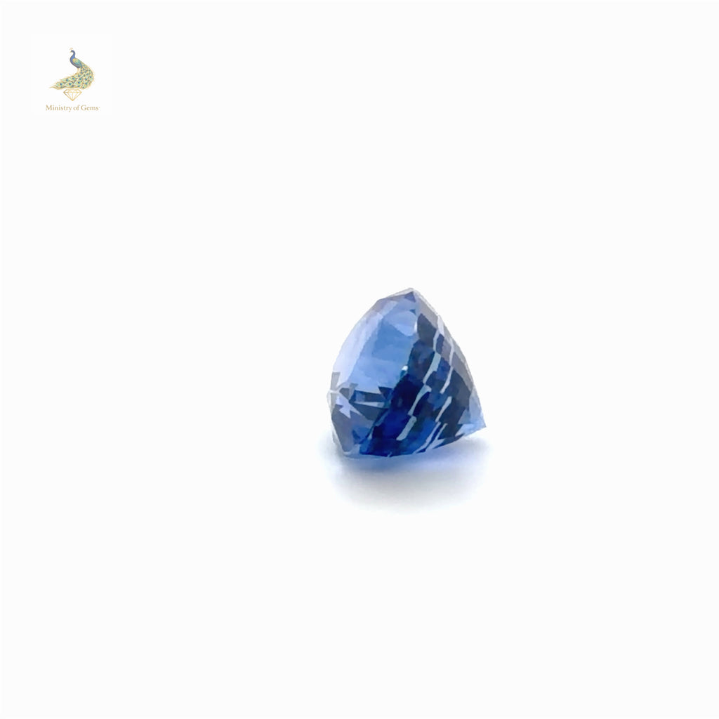 3.44ct Oval Vivid Blue Ceylon Sapphire - Loose Stone
