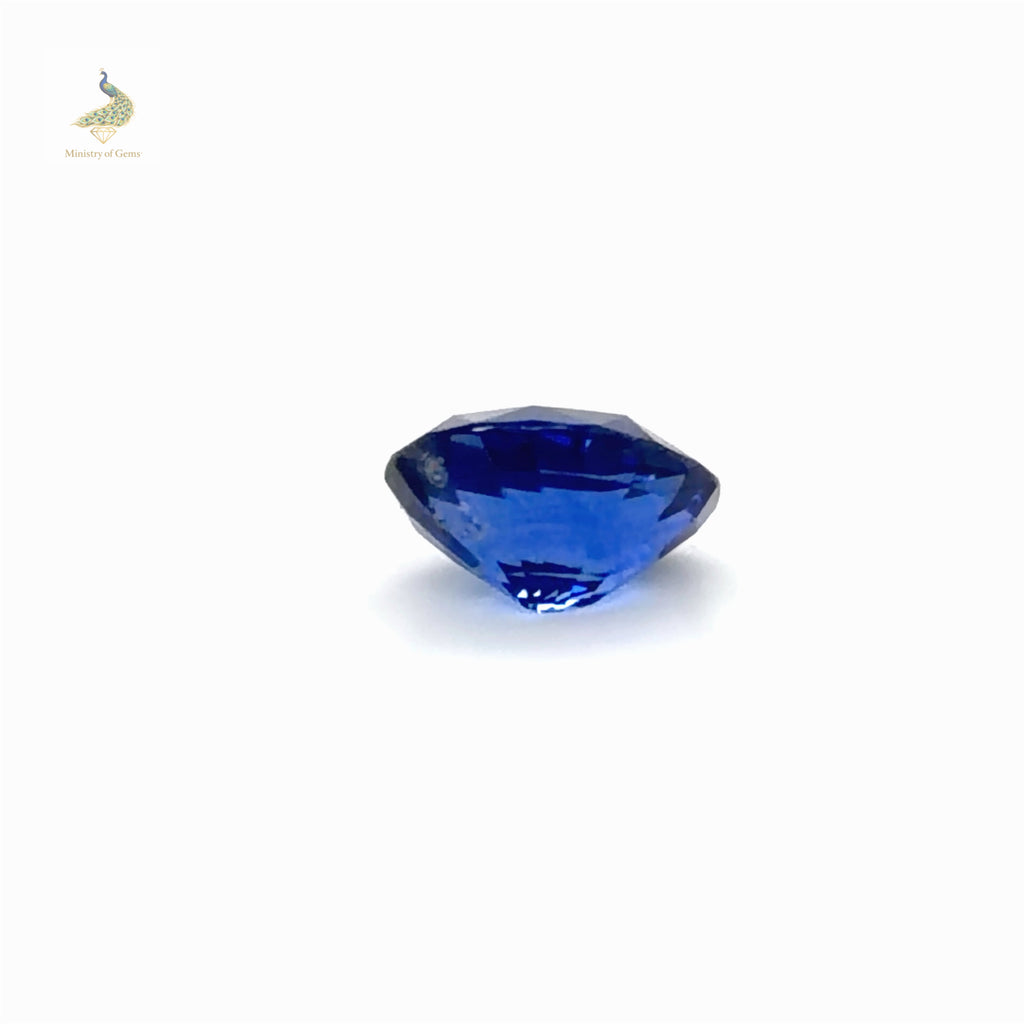 3.14ct Oval Blue Ceylon Natural Sapphire - Loose Stone