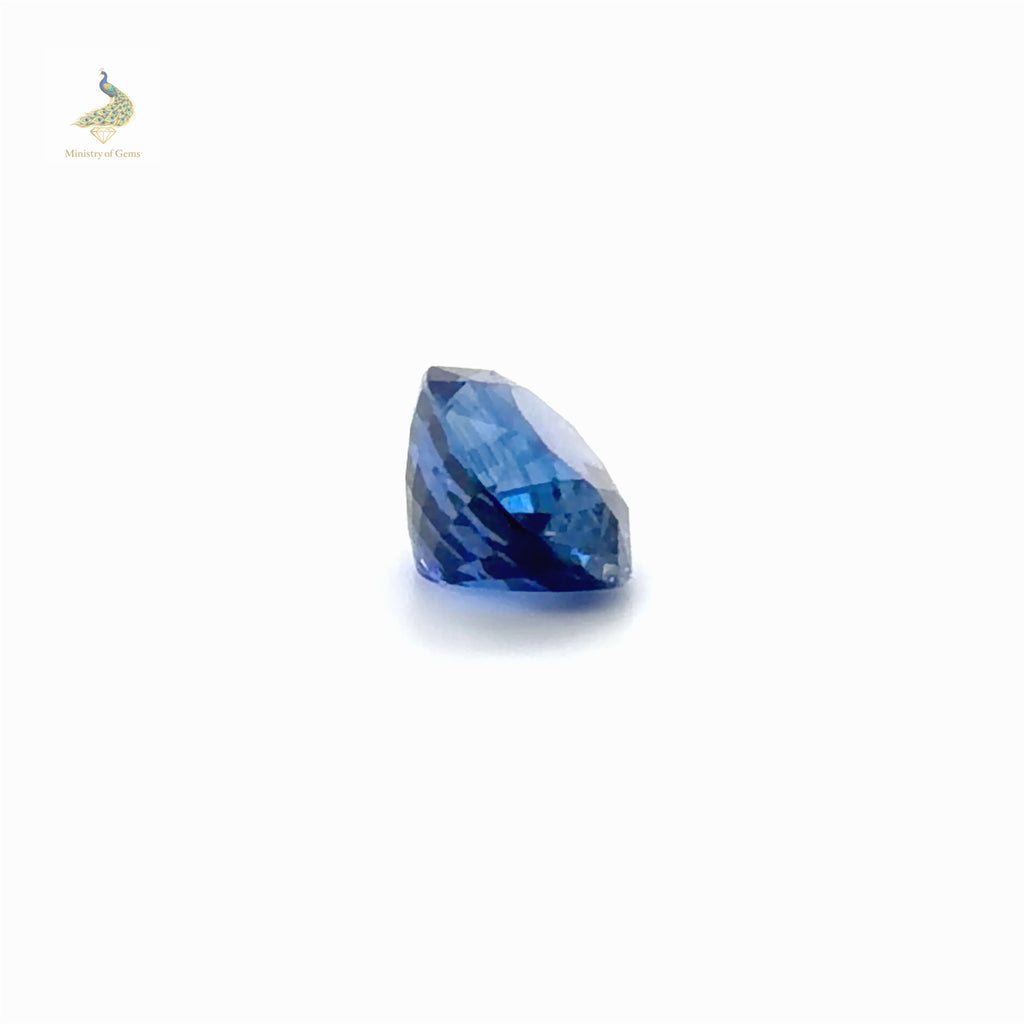 3.14ct Oval Blue Ceylon Natural Sapphire - Loose Stone