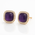 Amethyst Earrings — Ministry of Gems exclusive design