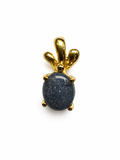 Night Bloom — Australian Opal pendant in Gold-Plated Sterling Silver, Ministry of Gems