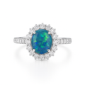 Black Opal Ring — Ministry of Gems exclusive design