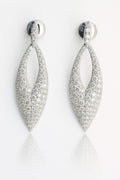 Fine Jewellery — Astra Pavé Diamond Earrings — Ministry of Gems