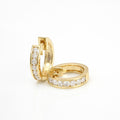 Aurum — Diamond Huggie Hoops — Ministry of Gems