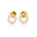 Constellation — Diamond Cluster Hoops — Ministry of Gems