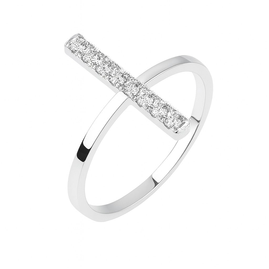 Rainbow Bar Ring — Ministry of Gems