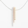 Trio Bar Diamond Pendant — Ministry of Gems