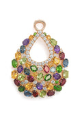 Multi-Gem Teardrop Pendant — Ministry of Gems