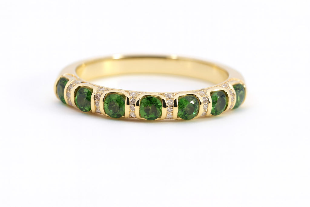 Emerald Eternity Ring — Ministry of Gems