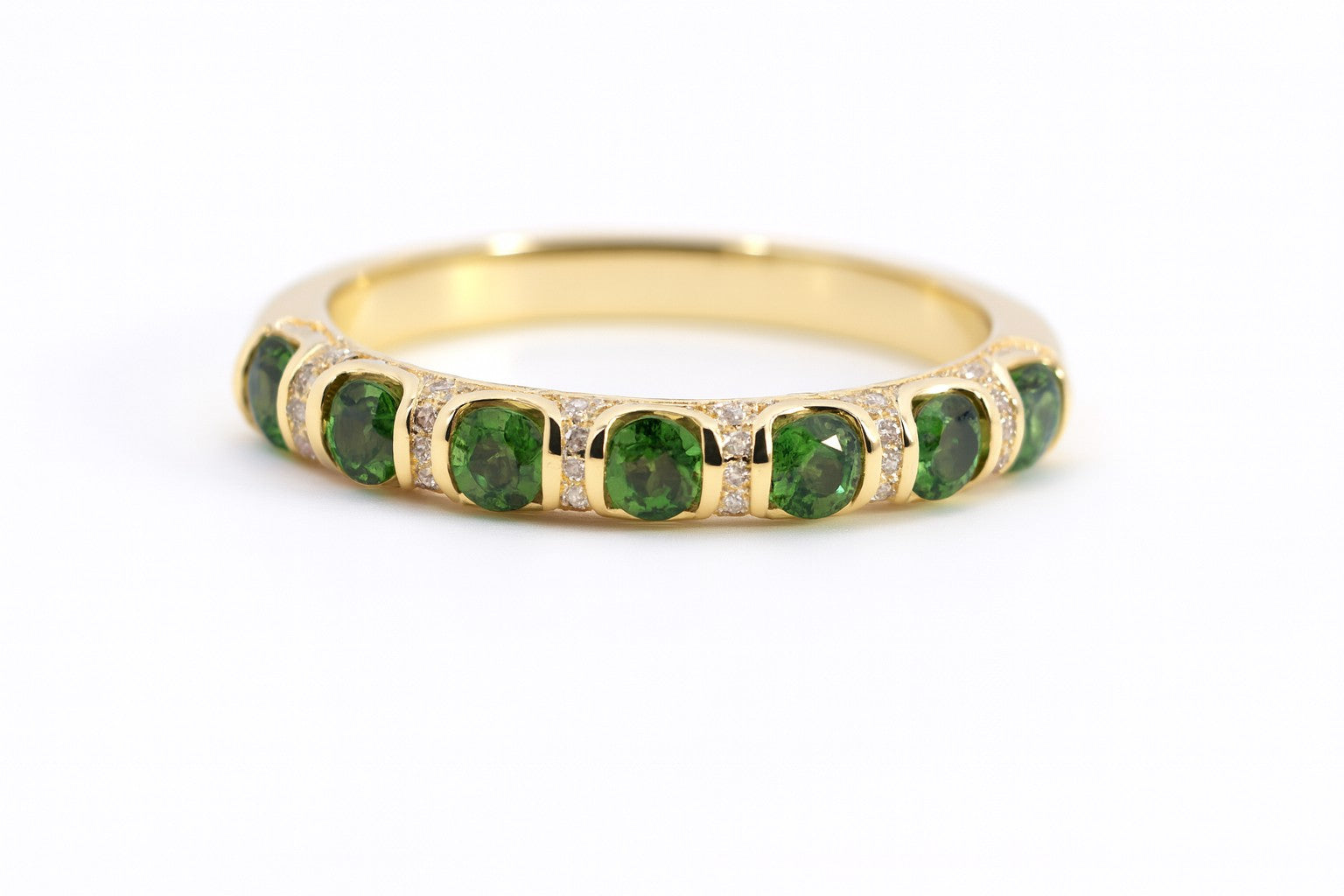 Emerald Eternity Ring — Ministry of Gems