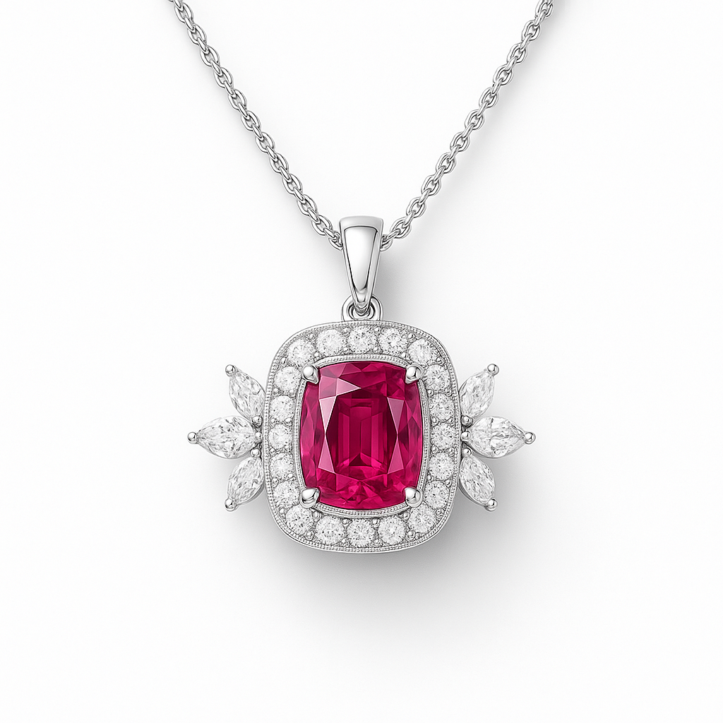 Couture Tourmaline Pendant — Ministry of Gems exclusive design