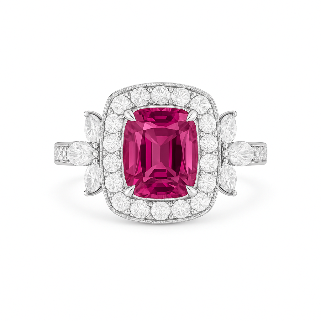 Couture Tourmaline Ring — Ministry of Gems exclusive design
