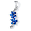 Sapphire Vine Pendant — Ministry of Gems