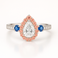 Diamond & Spinel Ring II — Ministry of Gems exclusive design