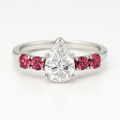 Diamond & Spinel Ring — Ministry of Gems exclusive design