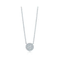 Double Halo Diamond Pendant — Ministry of Gems exclusive design