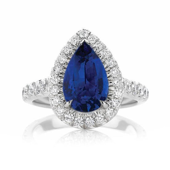 Elodie Sapphire Engagement Ring — Ministry of Gems exclusive design