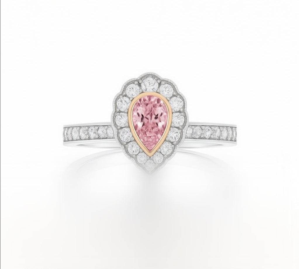 Gemstone & Diamond Ring — Ministry of Gems exclusive design