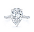 Pear Allegra Engagement Rings White Gold Aug22 — Ministry of Gems exclusive design