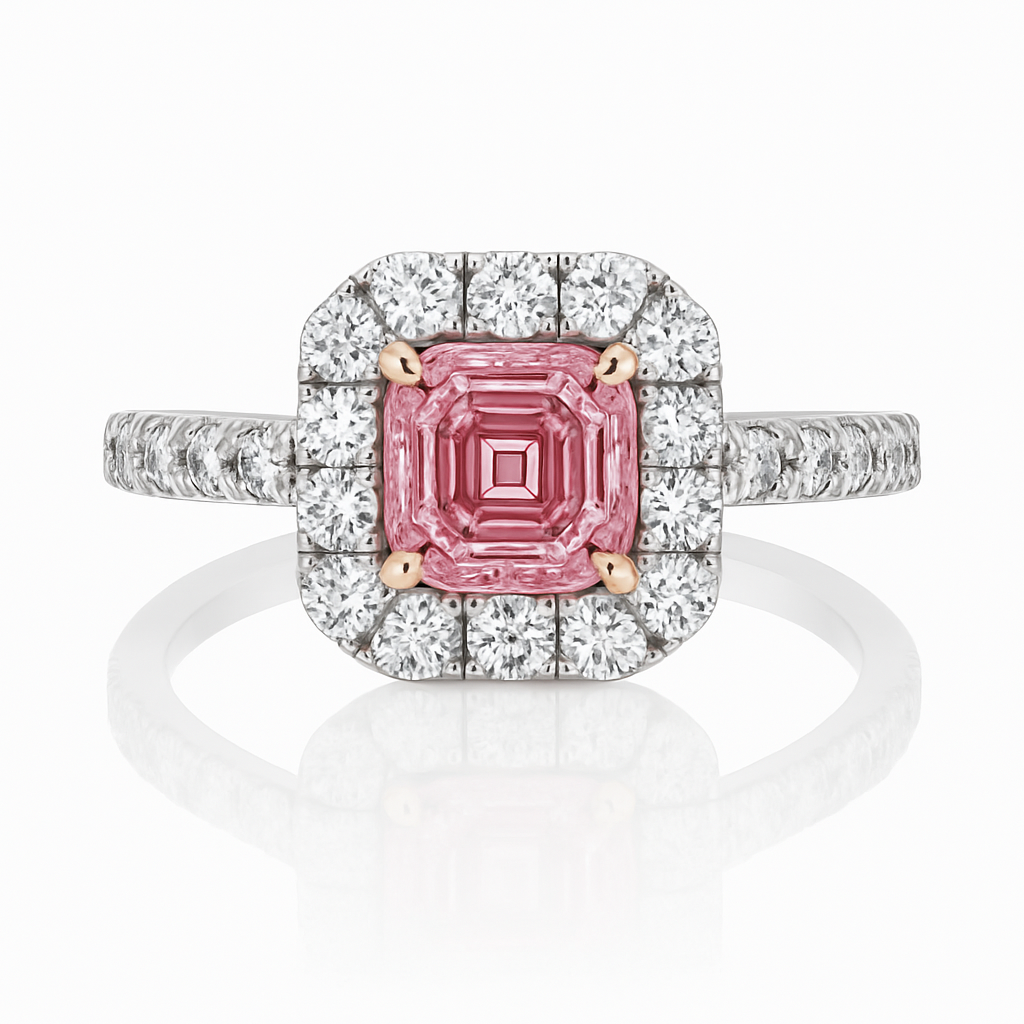 Pink Diamond Ring — Ministry of Gems exclusive design