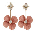 Camellia Earrings — Ministry of Gems exclusive design