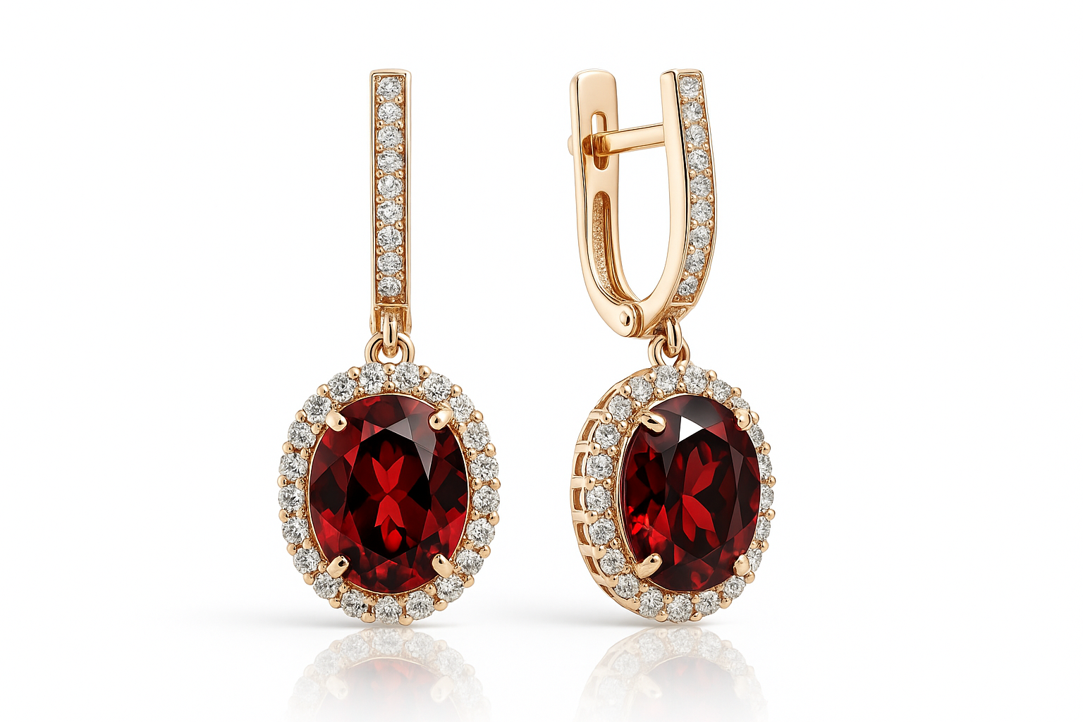 Halo Earrings II — Ministry of Gems exclusive design